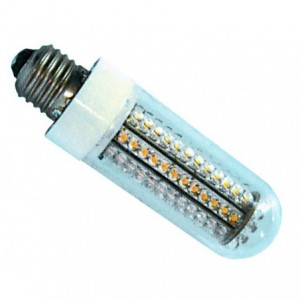 Warm White E27 102 LED Bulb 5.6W