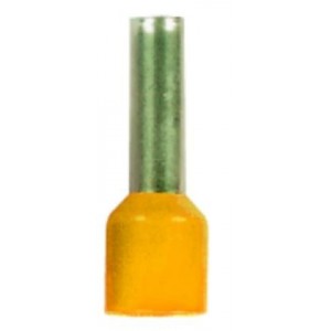 4mm Orange Bootlace Ferrules - 500 Pack