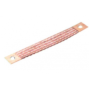 25MMSQ FLAT PLAIN COPPER BRAID 23x1.5MM /25M COIL