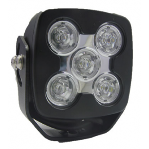 50W LED(10X5W)WORK SPOTLIGHT-10-30VDC-ALUM Body-acyrlic Lens