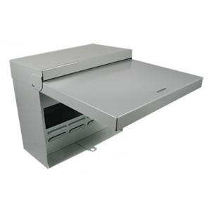EAVE BOX 9-WAY 217x230x125mm PADLOCKABLE IP40