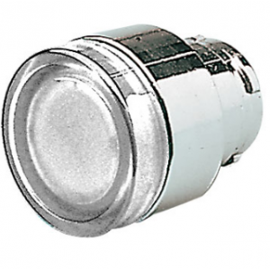 White Illuminated Pushbutton Head