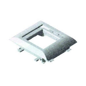 2 Gang Adaptor With Cover Plate For Trunking 185X50
