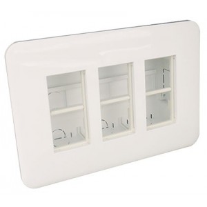 Workstation 3x4 Modular Flush Unpopulated