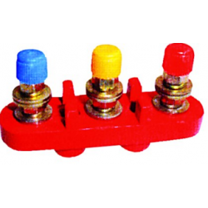 3PH Smc Busbar Supports 90X25X21MM C/W M6X23 Terminal Posts