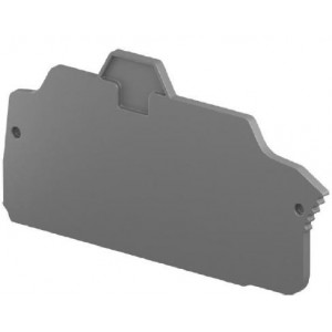 Dark Grey End Section for 10-16mm² Pi-Spring Terminals