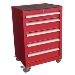 MOBILE TOOL CABINET RED 993Hx700Wx510D