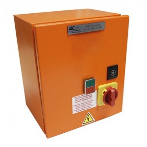 55kW 550V DOL Starter with Isolator Orange Steel IP65