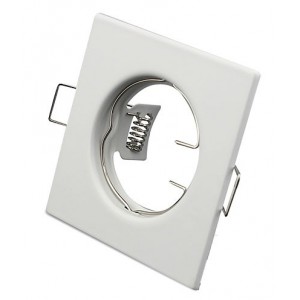 White Square Downlight 75x75mm