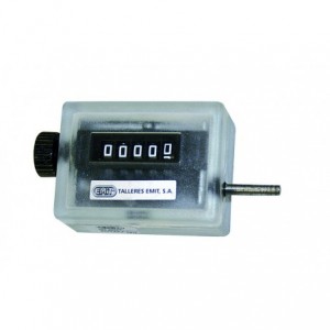 Counter 5 Digit Knob Reset 62X45.5X30MM Watertight