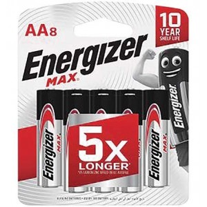Energizer Max AA Batteries - 8 Pack