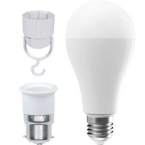 230VAC 11W E27/B22 Daylight LED A60 Emergency Lamp Dimmable