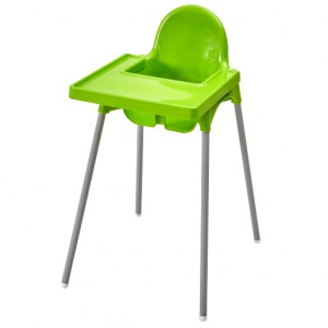 Antilop Highchair with tray - Light Green