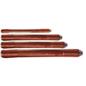 1.2M x M16 Earth Rod- 250 Microns Copper- Threaded on Each End