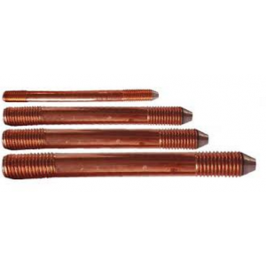 1.2M x M16 EARTH ROD.40 MICRONS COPPER.THREADED ON EACH END