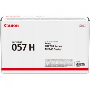 Canon 057H Black Toner Cartridge