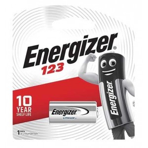 Energizer Photo Lithium 123 Blister Pack - Single Pack
