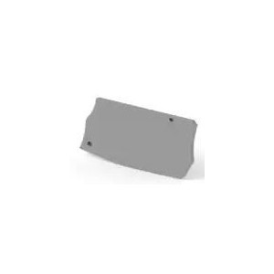 Dark Grey End Section For 4-25MM² Screw Terminals