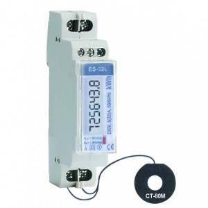 Watt Hour Meter kWh 40(80)A 230VAC Supply