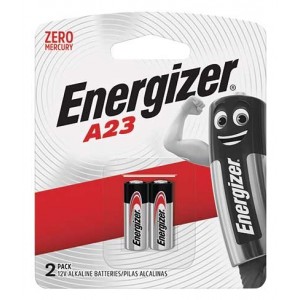 Energizer Miniature Alkaline A23 Blister Pack 2-Pack