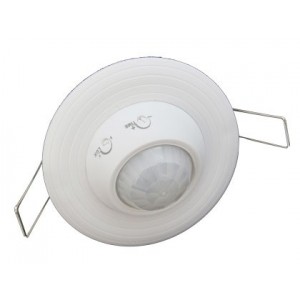 360 Degree PIR Motion Sensor 85mm Ceiling Adjustable 1200W
