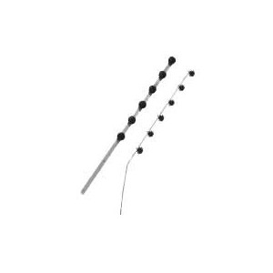 Sq Tube 20*20*1.6MM - 8W Black Angled