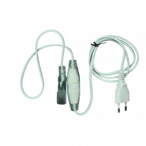 Black Mains Cord For 2-Wire Flexilight With Rectifier