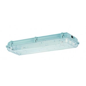 Fluorescent Fitting 3x18W 2FT IP65 with 1 Hour 1 Lamp Emergency Kit