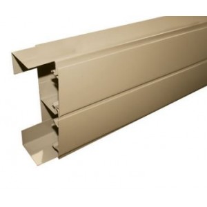 Double Power Skirting 3M with Cover and Cover Carrier Beige