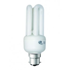 Compact 3U Warm White 24VDC 20W B22 CF Lamp