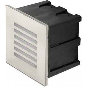 Cool White LED Recessed Wall Light 230VAC IP65 80x80