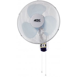 16-Inch 3-Speed Wall Mount Fan With ON/OFF Wall Cord