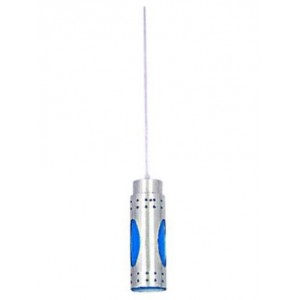 Aluminium Pendant Light Fitting with Blue Inner Coating