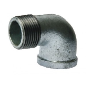 25mm GALV ELBOW 90 DEG MF