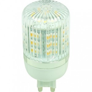 3.3W G9 LED Lamp 230VAC Warm White - 2 Pack