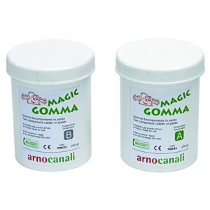 Rubber Paste 2 X 250G Tubs