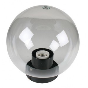 Ø200 PMMA Clear Lampshade with Base and Lampholder