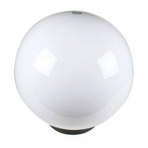 Ø250 PMMA Opal Lampshade with Base and Lampholder
