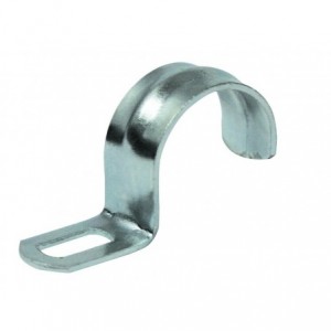 Galvanised Half Saddle 25mm Pack of 10
