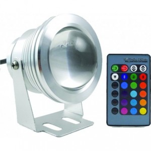 Aluminium LED Underwater IP68 Light 12VAC/DC 10W RGB