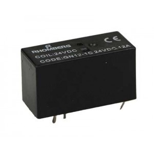 1C/O 12A Sealed Low Profile PCB Relay 5mm Pitch