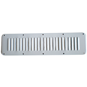LOUVER PLATE GREY 242x88x1.2mm