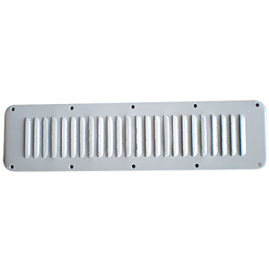 Louver Plate Grey 344 x 88 x 1.2 mm