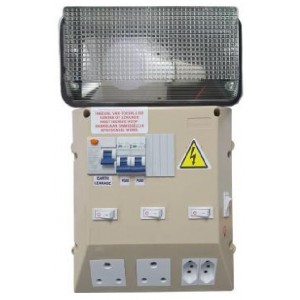 Ready Board with Bulkhead Light C/W 40A EL + CBs