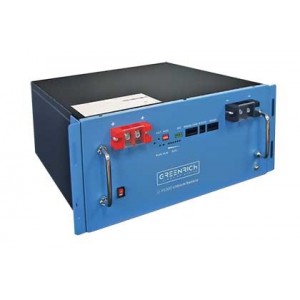 Greenrich 4.96kWh 96Ah 51.2VDC Rack Mount LiFePO4 Battery