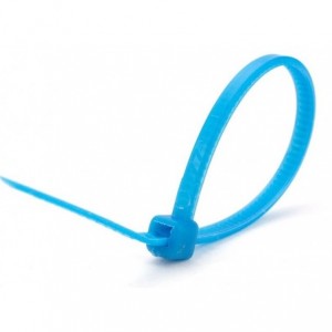 Blue UV Cable Ties 140L x 2.5W - Pack of 100