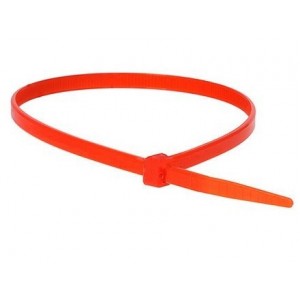 Cable Ties 150L x 3.5W UV Red (100 Pack)