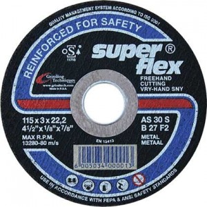 Standard Cutting Wheel for Metal 115mm Diameter