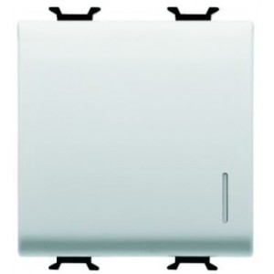 Chorus 1-Way 1P 2M 16AX Switch White Illuminated