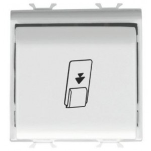 Chorus Badge-Operated Mechanical Switch 2M CH/WT